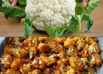 Blumenkohl aus dem Ofen, einfach & so knusprig!