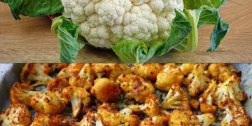 Blumenkohl aus dem Ofen, einfach & so knusprig!