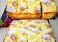 Fantastischer Apfelkuchen mit Vanillepudding