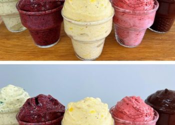 Zuckerfreies Eis! Keine Milch! Nur 2 Zutaten! In 1 Minute!