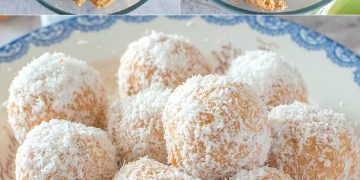 Bon Bon Kokosnuss und Joghurt: das Rezept für schnelle und leichte Trüffel