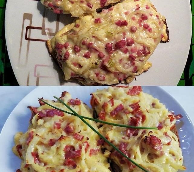 ZWIEBELKUCHEN SCHNITTE