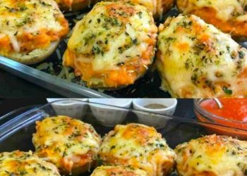 Mit Thunfisch gefüllte Kartoffeln, einfaches, schnelles und leckeres Rezept