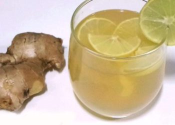 Ingwer Zitronenwasser kann dabei helfen, Gewicht zu verlieren