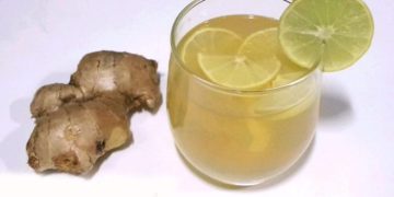 Ingwer Zitronenwasser kann dabei helfen, Gewicht zu verlieren