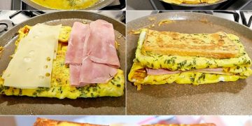 Toast mit Eiern und Schinken: das Rezept für eine schnelle und leckere Mahlzeit
