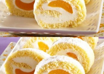 Der Teig für Biskuitrollen – bricht nicht und ist in 15 Minuten fertig.