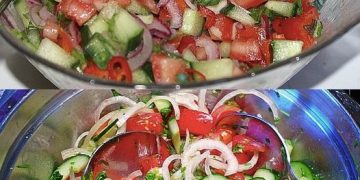 Türkischer Tomatensalat, super würzig !