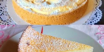 Quark Schneekuchen mit Vanillepudding, super Lecker! 