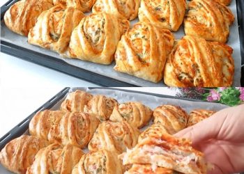 Superleckere Pizzataschen