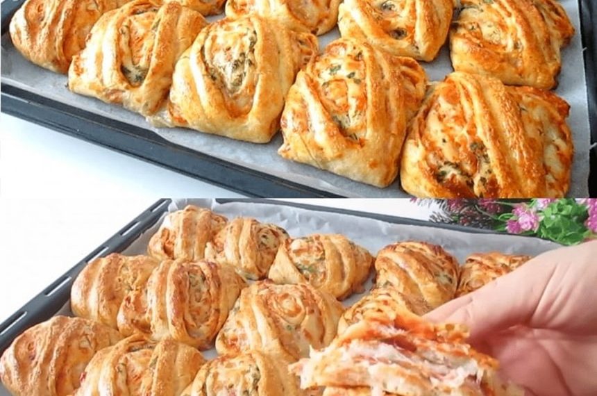 Superleckere Pizzataschen