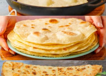 Piadina Romagna ohne Hefe: das Rezept für die Zubereitung zu Hause