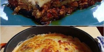 Kartoffel-Moussaka mit Hackfleisch