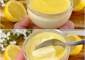 Zitronencreme: keine Eier, keine Stärke, kein Mehl! 3 Zutaten