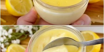 Zitronencreme: keine Eier, keine Stärke, kein Mehl! 3 Zutaten