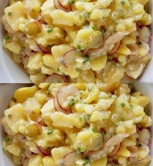 Absolut lecker ohne Schnickschnack: Frischer Kartoffelsalat gut zum abnehmen