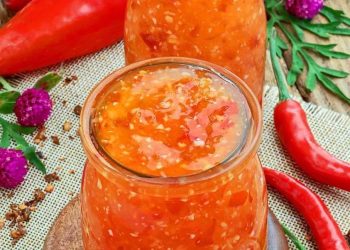 HAUSGEMACHTE SÜSSE CHILLI-SAUCE