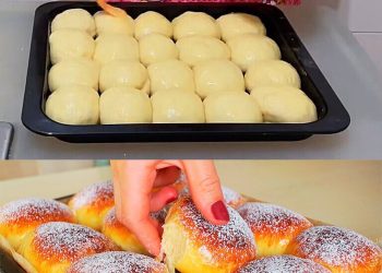 Die backe ich ab jetzt immer, die leckersten Buchteln der Welt!