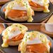 Einfache geräucherte Lachseier Benedict