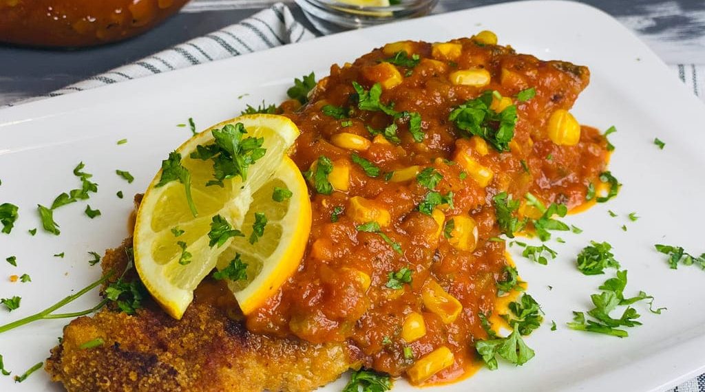 Schnitzel aus dem Ofen / Ofenschnitzel