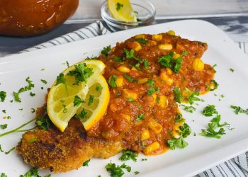 Schnitzel aus dem Ofen / Ofenschnitzel