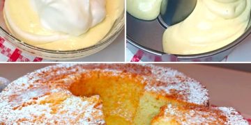Vanille-Chiffon-Kuchen: das Rezept für ein weiches und köstliches Dessert