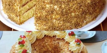 Frankfurter Kranz aus Biskuit, Mhmmm der ist wahnsinnig lecker!