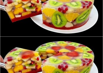 Nur Wasser und Obst! Leckeres und gesundes Dessert ohne Gelatine und in 5 Minuten