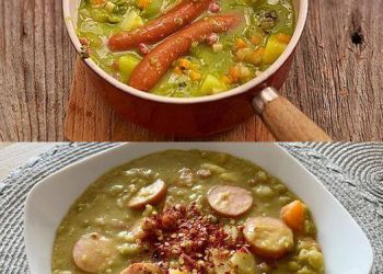 Erbseneintopf nach Bundeswehrart – So muss Erbsensuppe schmecken, ein Seelenwärmer!