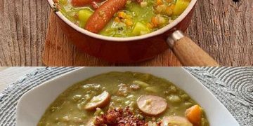 Erbseneintopf nach Bundeswehrart – So muss Erbsensuppe schmecken, ein Seelenwärmer!