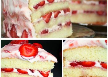 Erdbeertorte (diese Torte kann natürlich auch mit anderen Beeren hergestellt werden)