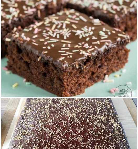 Saftiger Nuss Joghurt Blechkuchen