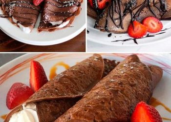 SCHOKOLADEKREPPE MIT ERFRISCHUNGEN