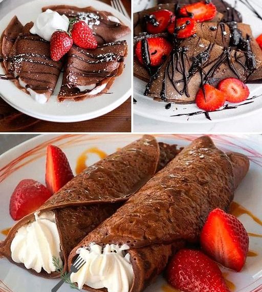 SCHOKOLADEKREPPE MIT ERFRISCHUNGEN