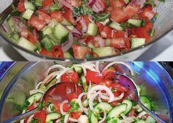 Türkischer Tomatensalat, super würzig !