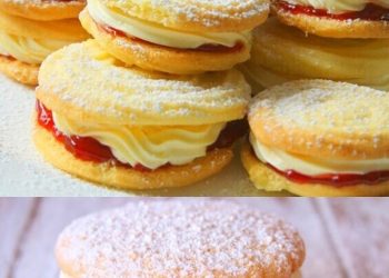 Kinder lieben dieses SUPER leckere Rezept- Himbeer Küsschen mit Buttercreme