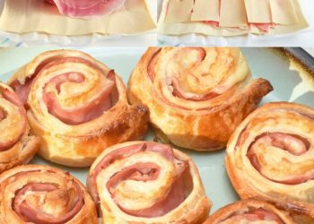 Blätterteig-Windräder mit Schinken und Käse: das schnelle Rezept für eine leckere Vorspeise