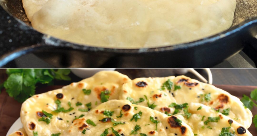 Knoblauch-Naan-Rezept