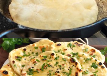 Knoblauch-Naan-Rezept