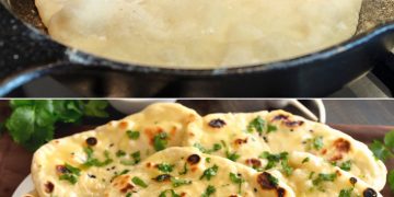 Knoblauch-Naan-Rezept