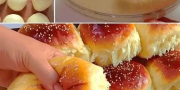 Super Fluffige Milchbrötchen wie vom Bäcker und auch besser