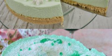 Waldmeister – Philadelphia – Torte