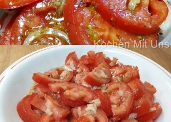 Italienischer Tomatensalat in paar Minuten fertig