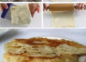 BLÄTTERTEIGPFANNKUCHEN ZUM FRÜHSTÜCK…