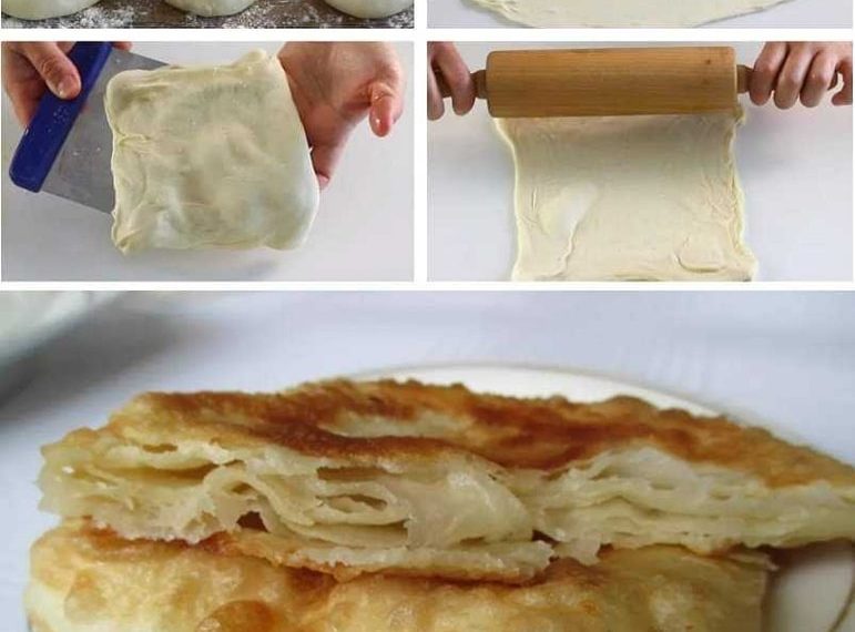 BLÄTTERTEIGPFANNKUCHEN ZUM FRÜHSTÜCK…