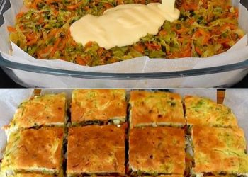 Herzhafter Kuchen mit Gemüse und Hühnchen: ein köstliches Rezept, um Ihre Gäste zu überraschen