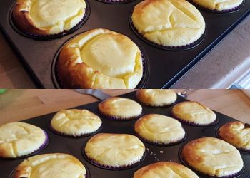 Schnelle Käsekuchen-Muffins
