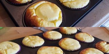Schnelle Käsekuchen-Muffins