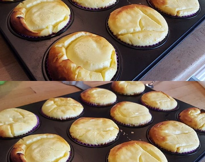 Schnelle Käsekuchen-Muffins