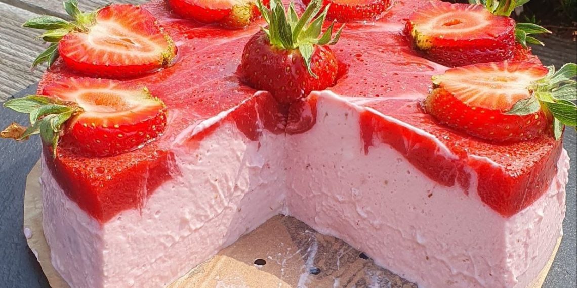 Erdbeer Torte in 15 Minuten